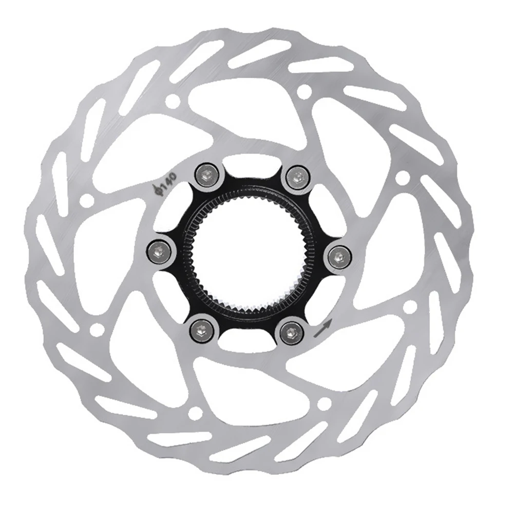NUTT 140mm 160mm 180mm Disc Brake Rotor Center Lock Mountain Road Bike MTB Heat Dissipation Cooling Hollow Pads Bike Parts