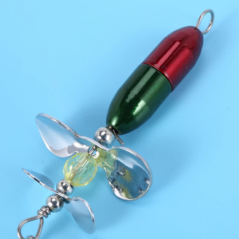Рыболовная приманка Long литой Спиннер двойная хвостовой винт форель для ловли