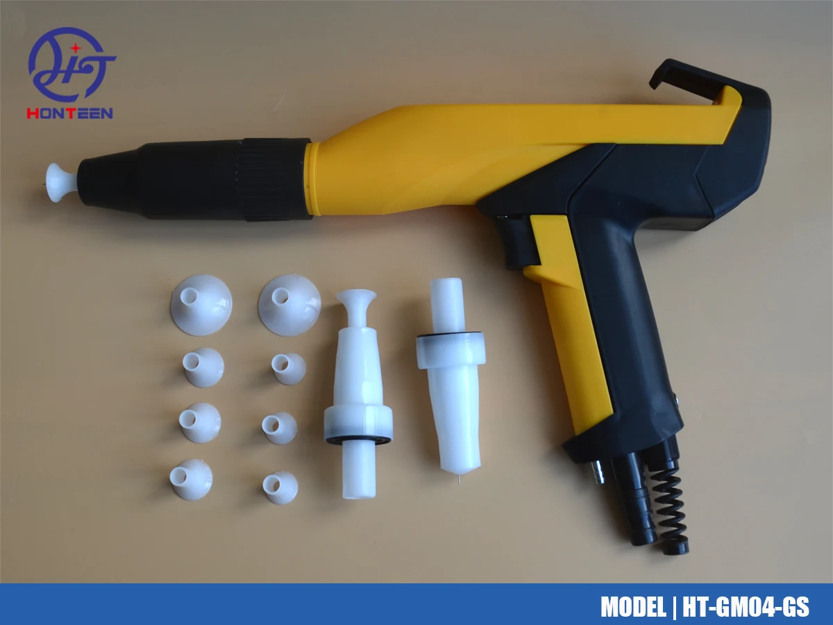 Honteen Manual Electrostatic Plastic Powder Painting Gun Housing NON-compatible with Gemas  Powder Coating Gun Body