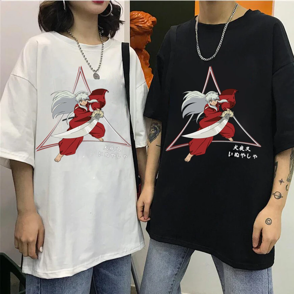

Inuyasha Gift To Boy Girl Casual Men Women T-Shirt Summer Hip Hop Top Tees