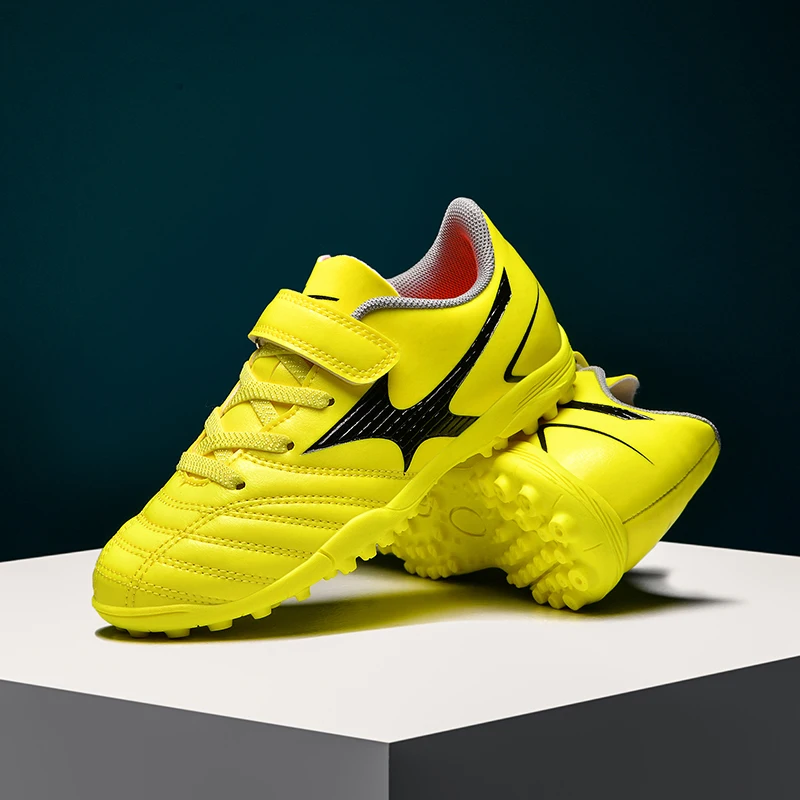 R.XJIAN Soccer Shoes Hot Professional Kids Turf Indoor Cleats Superfly Futsal Football Boots Sneakers Children Chaussure 29-39
