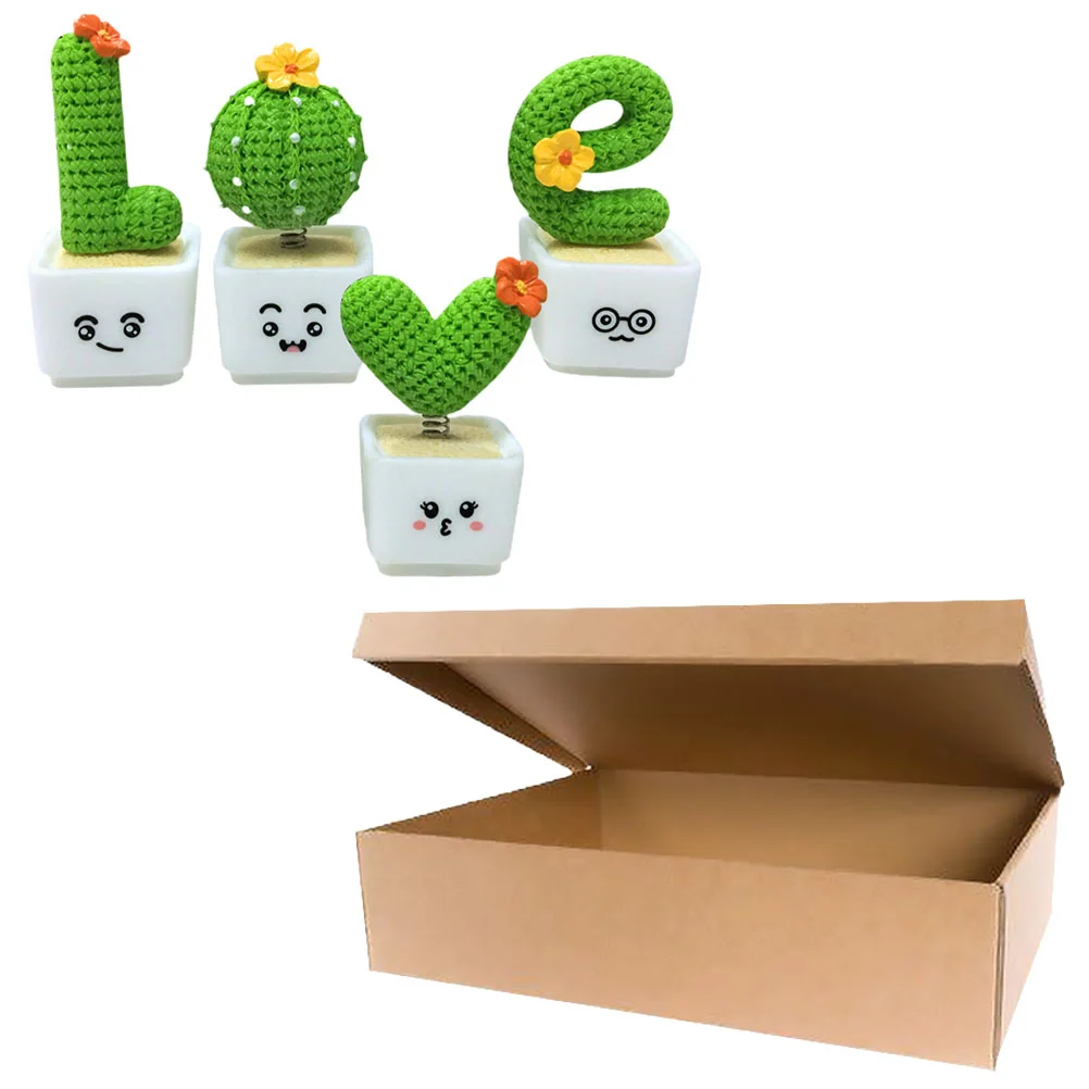 

4 шт., декоративные каучуковые украшения для дома