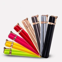 creative mini metal multicolor ladies lighter inflatable gas butane open flame cute cigarette lighter weed accessories woman