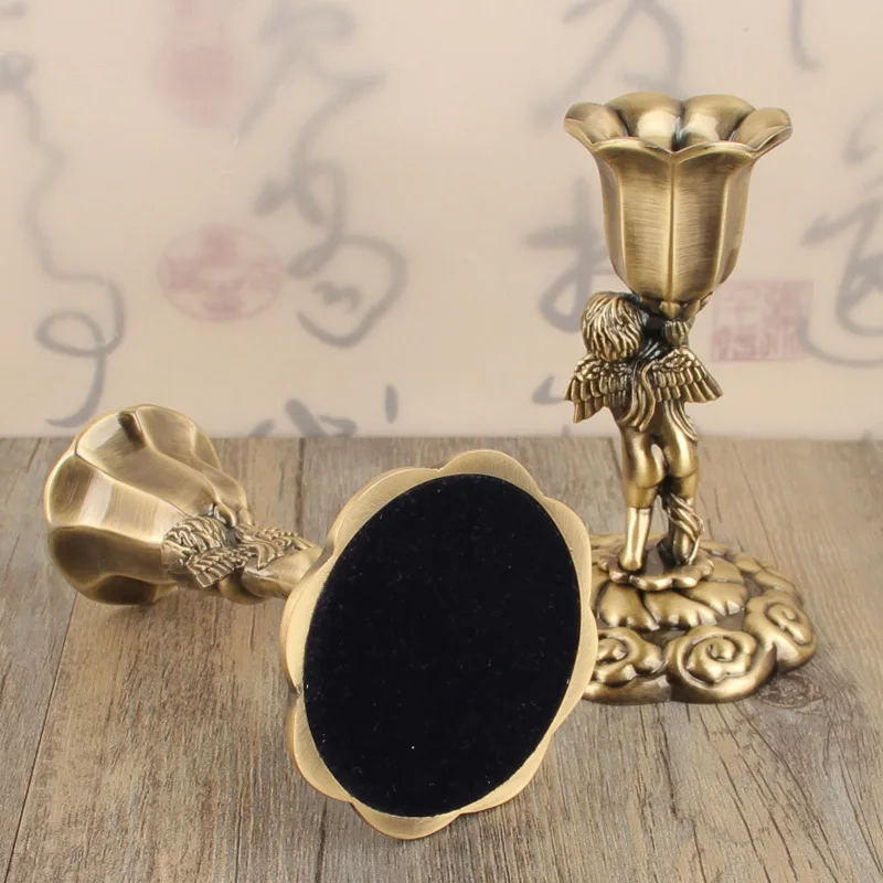 Европейский подсвечник роскошный для ужина при свечах романтический винтажный в