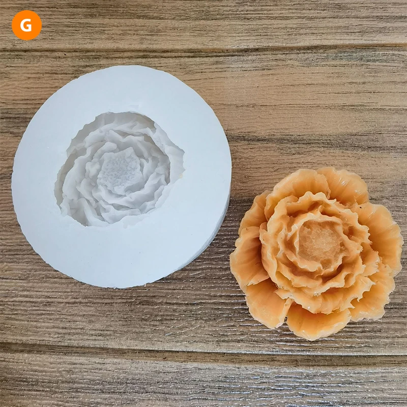 

1PC Silicone Mold Succulent Plant Flower Pot Vase Concrete Gypsum Cement Fleshy Mould DIY Aroma Candle Silicone Mold