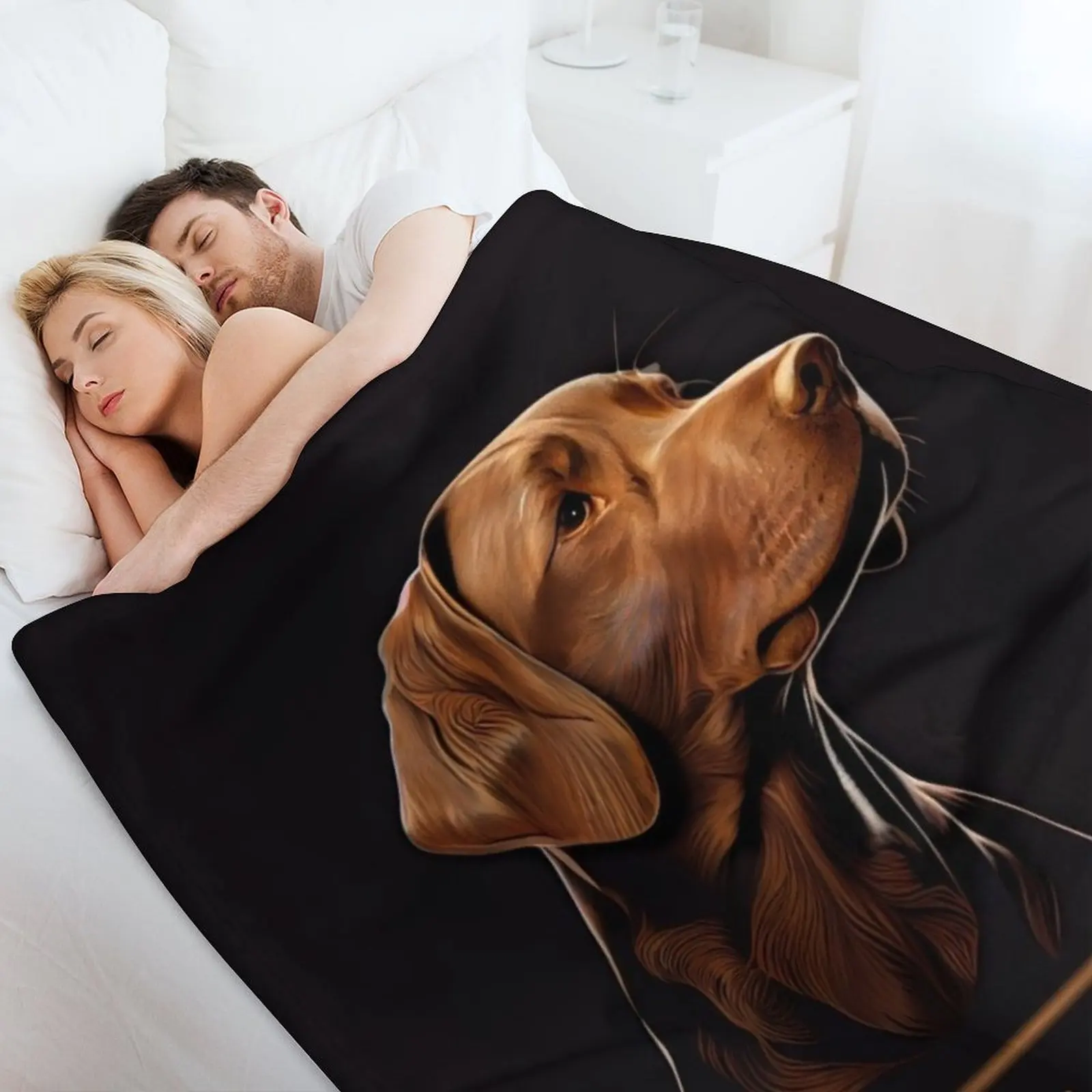 Vizsla портретное одеяло одеяла и декоративные для дивана рождественские украшения