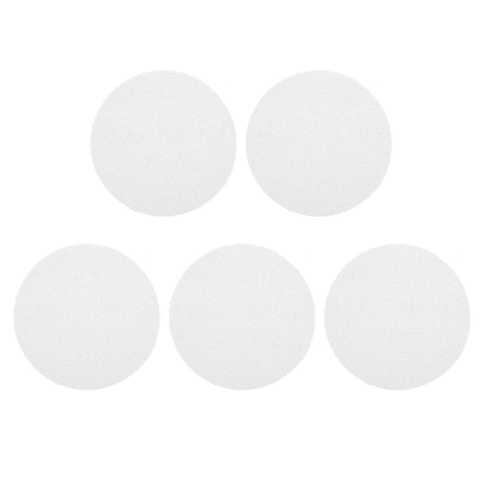 

5 Pcs Steamer Liner Replacement Nonstick Bakeware Silicone Air Fryer Mat Round Griddle Pad Dumpling Bamboo Steamer Mat