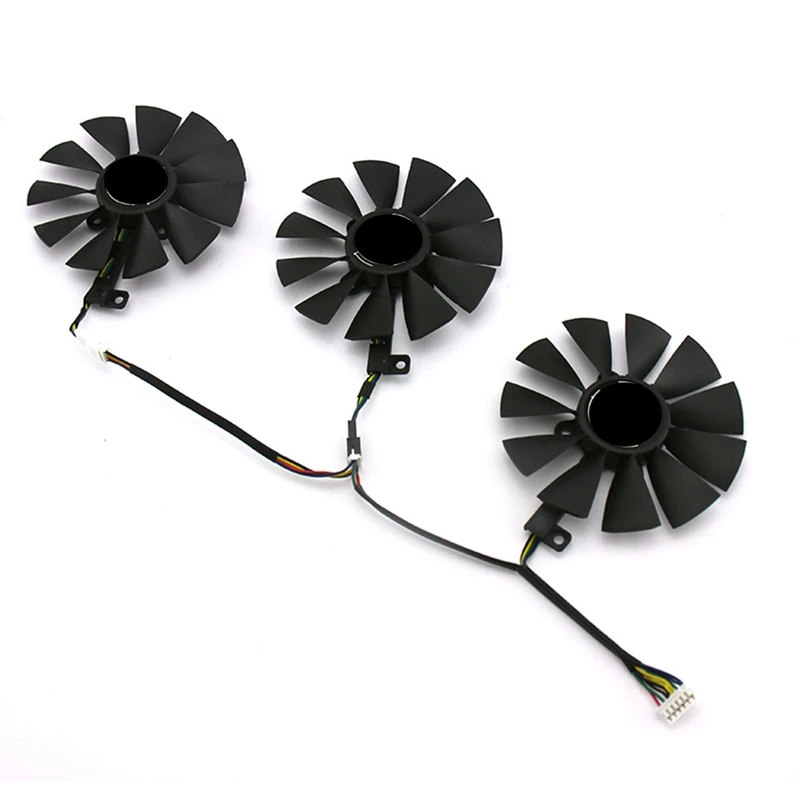3 шт. 87 мм вентилятор для охлаждения графических карт FDC10U12S9-C и FDC10H12S9-C для ASUS GTX 980Ti 1060 1070 1080 Ti R9 390X 390 RX480.