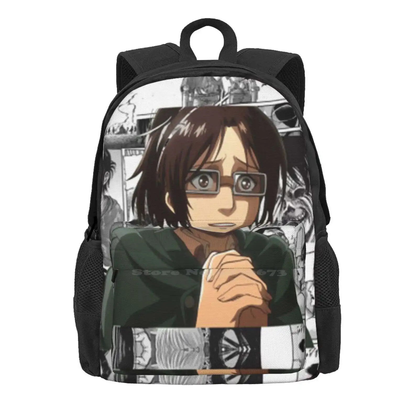 Aot Hange горячая Распродажа рюкзак модные сумки аниме атака на Титанов манга shкруги