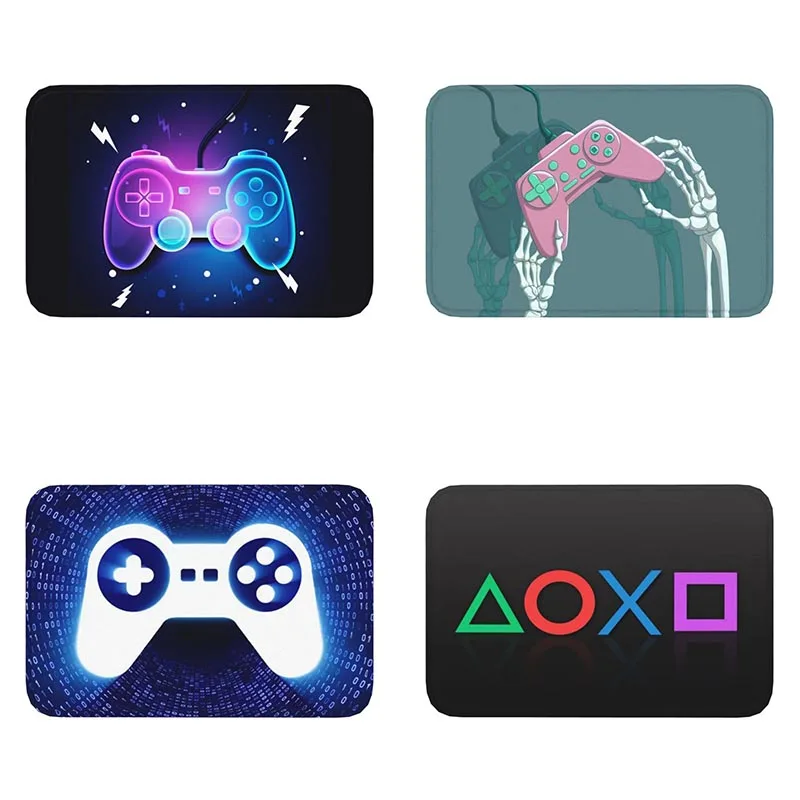 

Gamer Game Controller Entrance Rug Door Mat Non-Slip Mat Living Room Floor Mat Ottomans Game Room Room Decor Home Decor