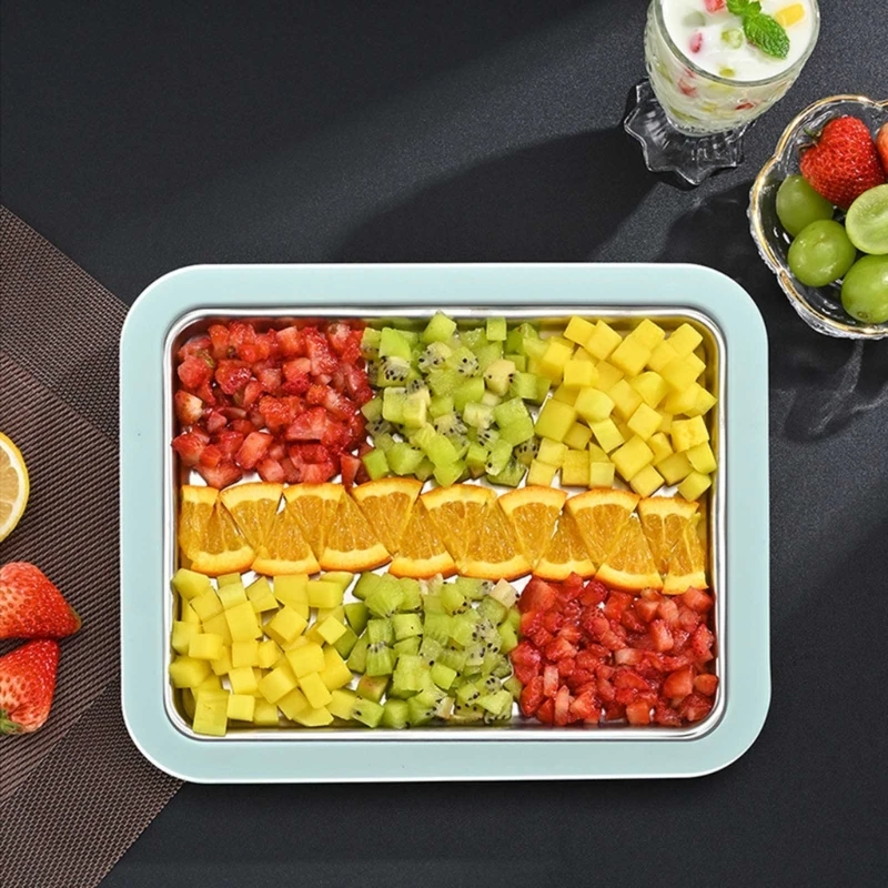 Машина для жарки фруктов и льда в домашних условиях Лоток жареного йогурта