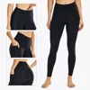 Women Workout Leggings Naked Feeling Cargo High Waisted Athletic Yoga Pants Elastic Slim Sexy Trousers Hips Lifting 5