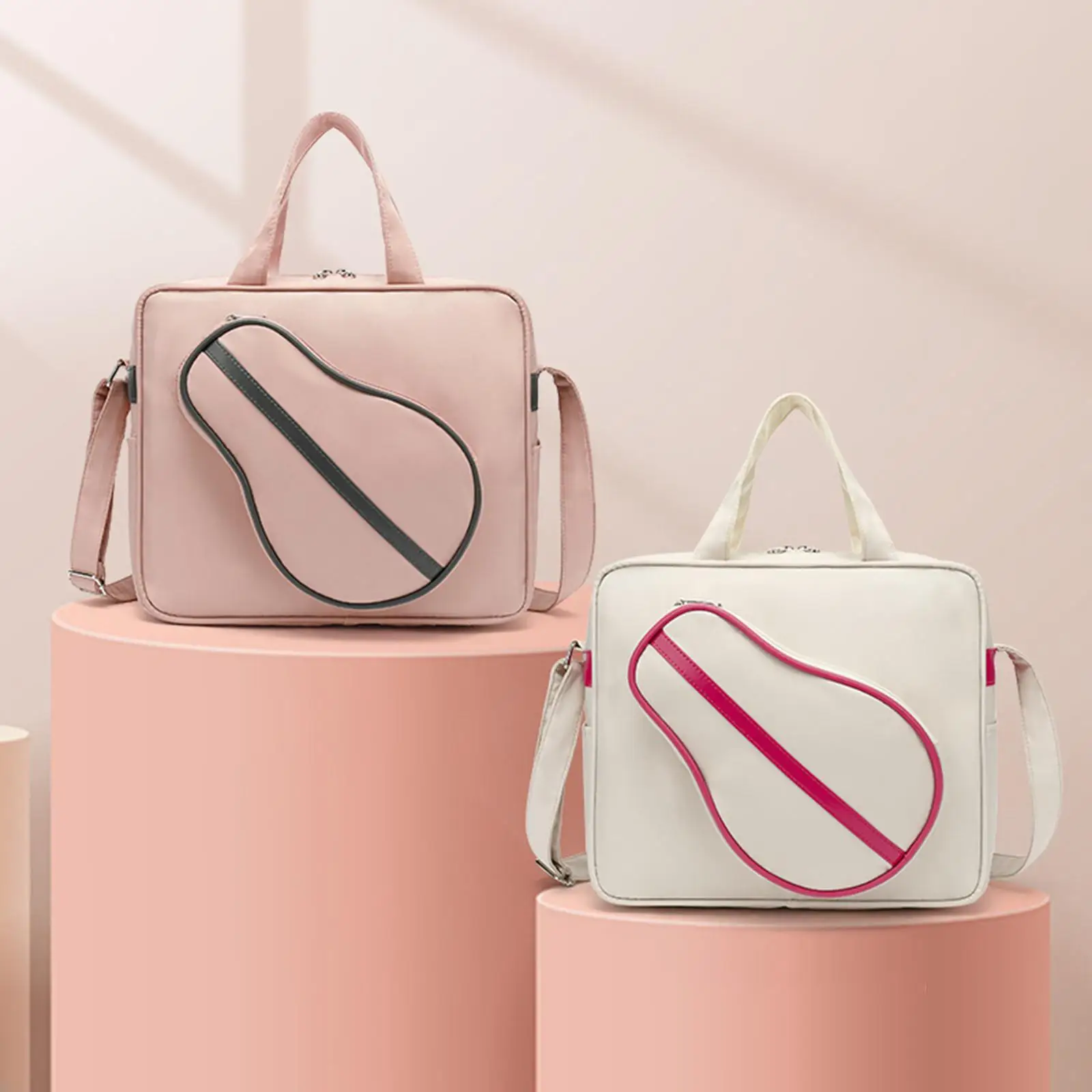 

Наплечная Сумка для настольного тенниса для мужчин и женщин, спортивный чехол, сумка для хранения ракеток, сумка для аксессуаров для настол...