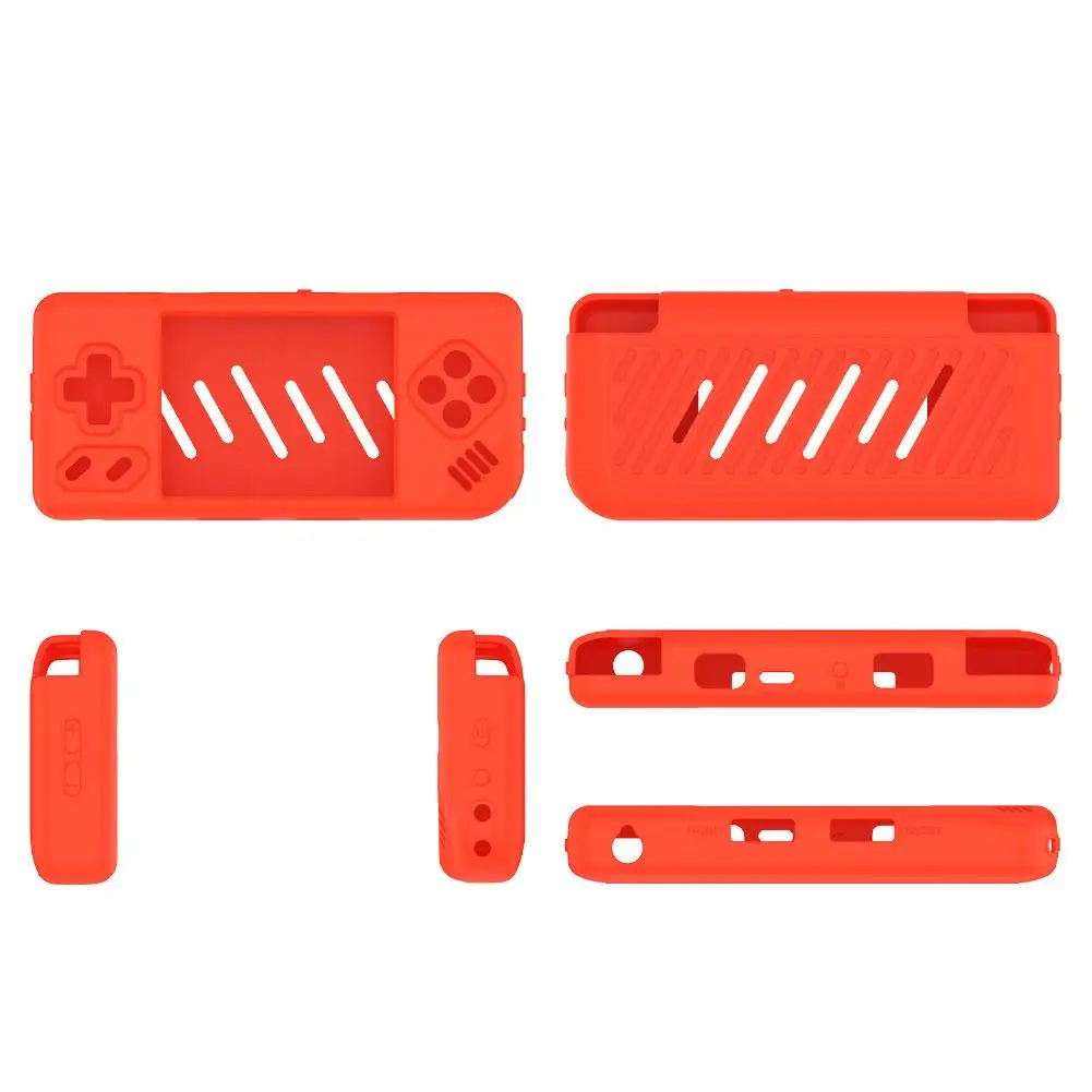 Силиконовый защитный чехол для ANBERNIC RG28XX противоударный пылезащитный с защитой