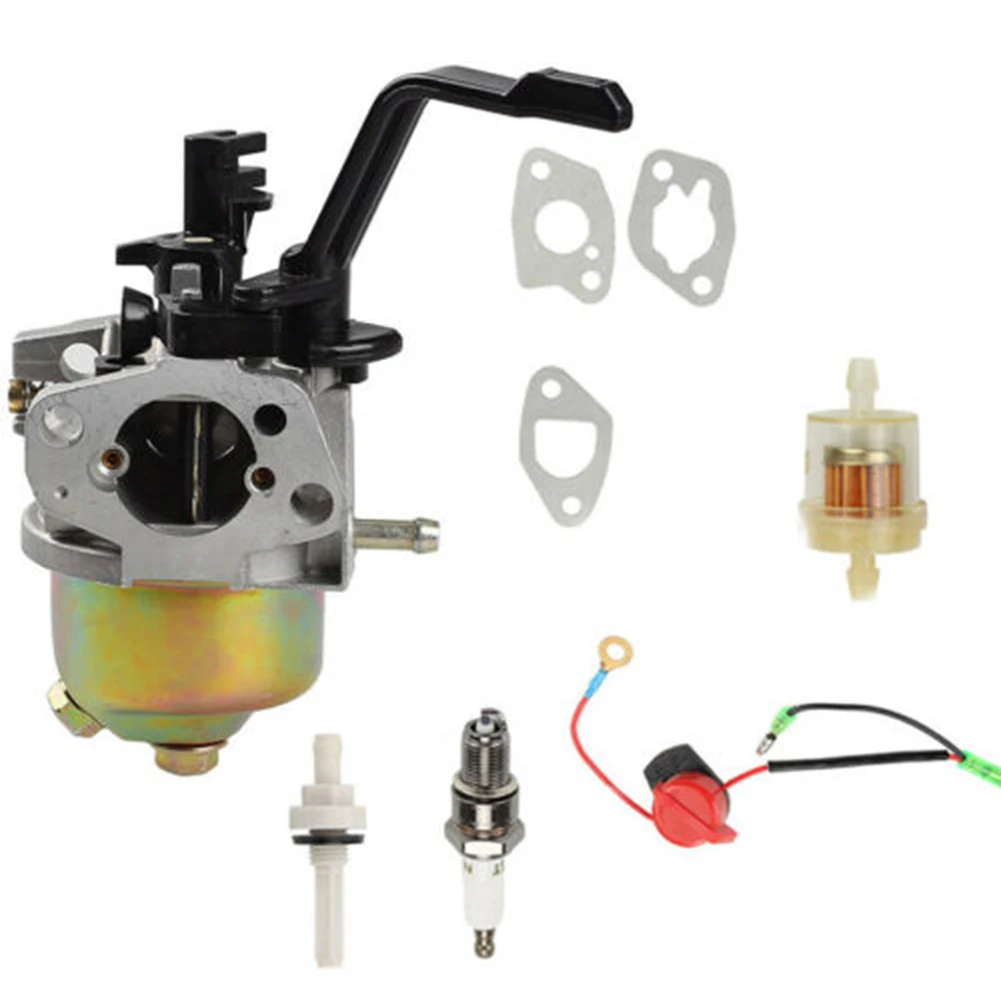 

Generator Carburetor Carb Kit Fits For Honda GX120 GX160 GX168 GX200 5.5HP 6.5HP FT Lawn Mower Parts Garden Tools
