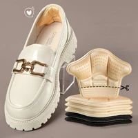 2pcs sneakers pads loafers insole patch comfortable heel shoes back sticker cushion insert adjustable half size pads