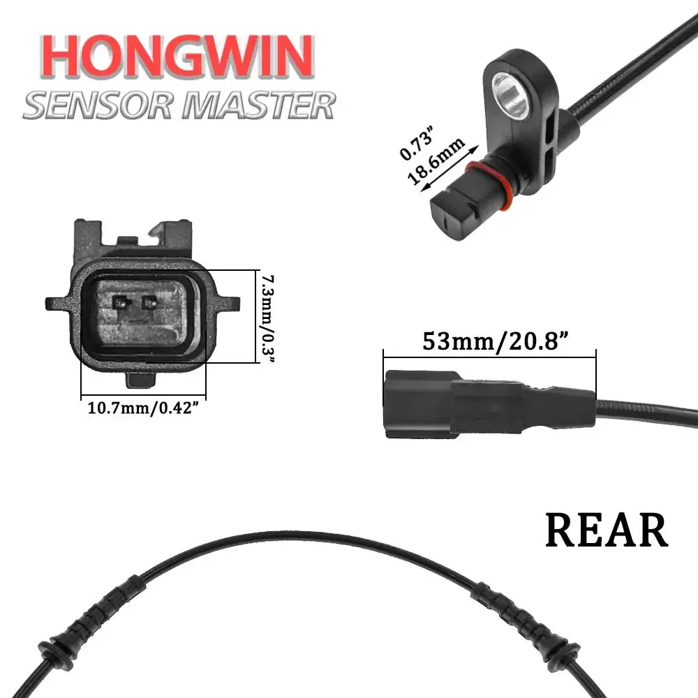 Новый датчик ABS скорости переднего и заднего колеса для Nissan Kicks Micra 1.6L 2018 2019-2021 479005