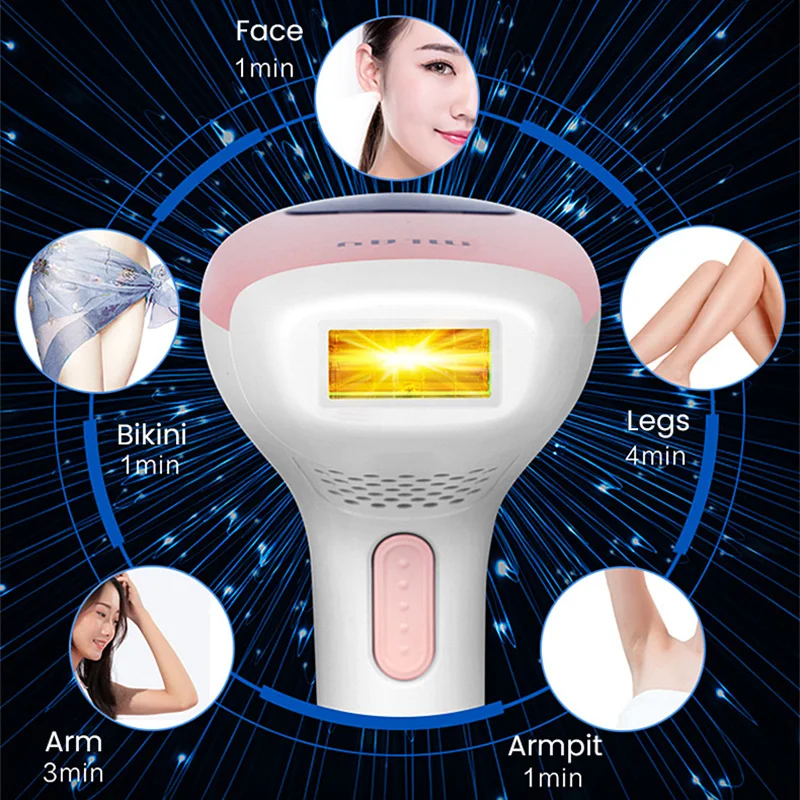 Household Mlay T2 IPL Laser Epilator 500000 Flash Hair Remove Machine Profession Electric Razor for Whole Body Hair Removal Safe images - 6