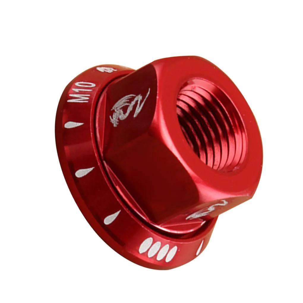 

M10 MTB шоссейный велосипед стандартная гайка складной велосипед фиксированная Шестерня втулка