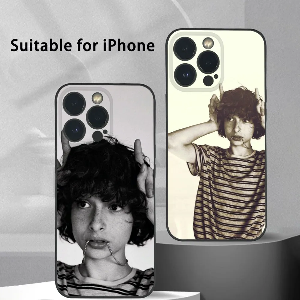 Чехол для телефона F-Finn W-Wolfhard Actor Singer IPhone 16 15 14 13 12 11 Pro Max Plus Mini Frosted Soft Shell Funda