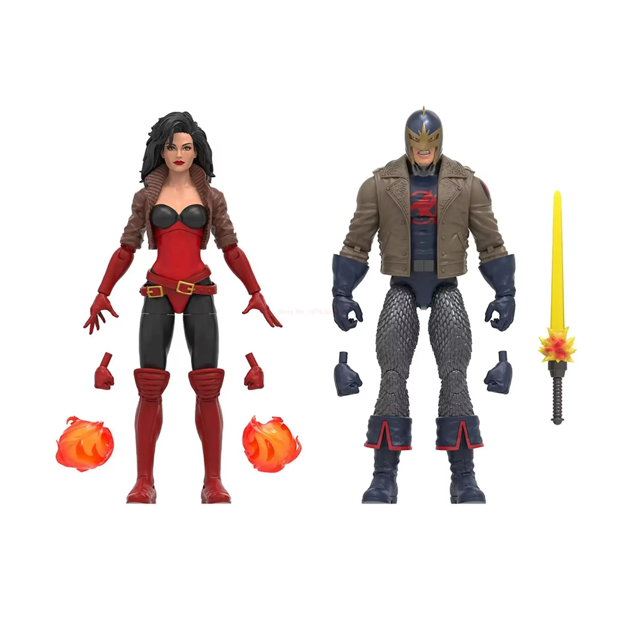 Marvel Legends Black Knight & Sersi Avengers 60th Anniversary Beyond Earth's Mightiest 2-pack 6