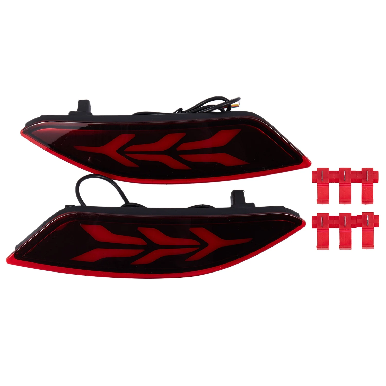 Красный светодиодный задний бампер стоп-сигнал для Honda Vezel HR-V 2015-2016