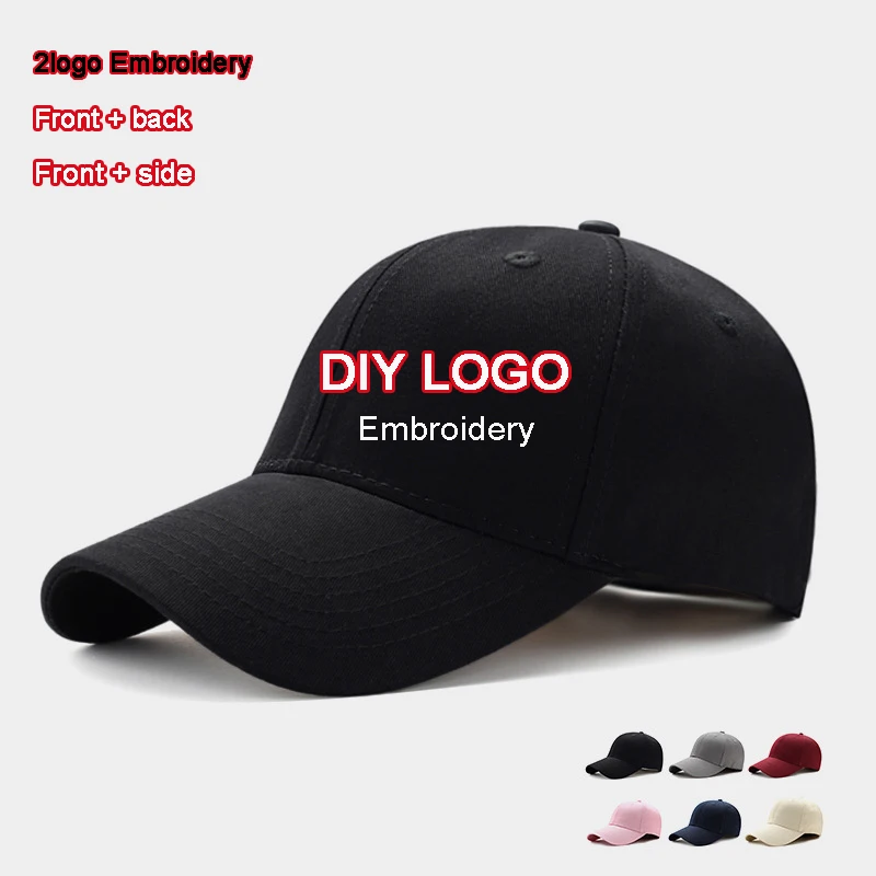 10pcs/Lot Wholesale Unisex Adjustable Dad Hat Shade Hip Hop Men Women Baseball Cap With Custom Embroidery Gorras Logo