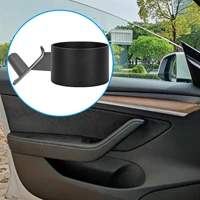 universal water cup hoder storage box door rear cup holder car storage accessories compatible for model 3y litter container
