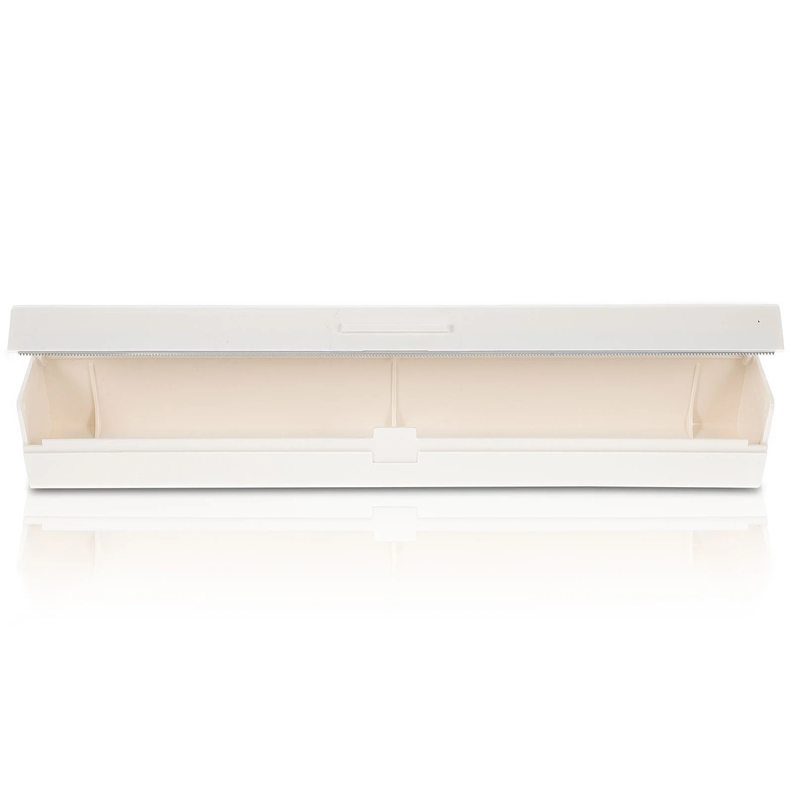 

Plastic Wrap Storage Box Stretch Clear Cling Refillable Film Holder Stainless Steel Wall Shelf