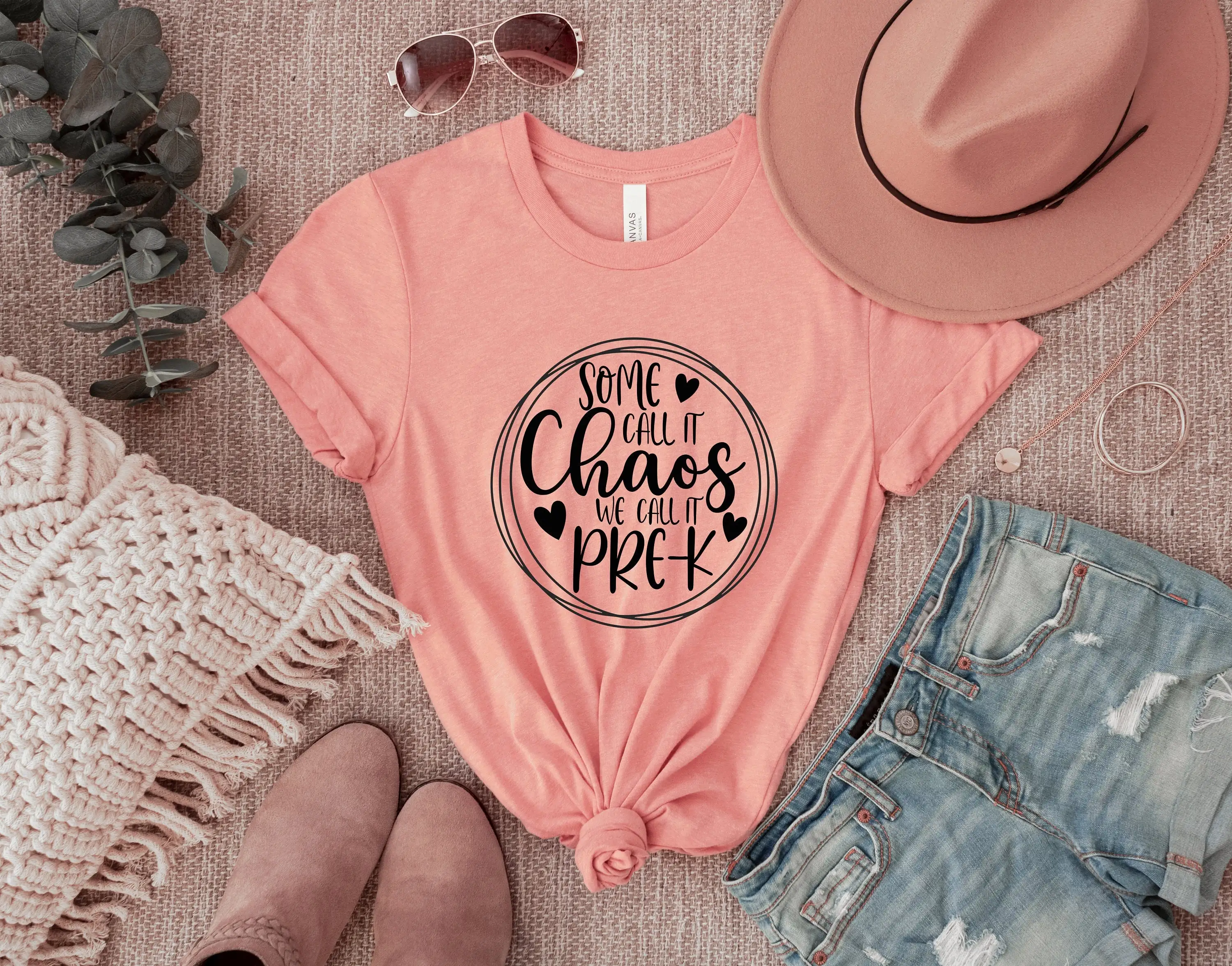 Футболка Pre K Teacher Crew Team Matching Appreciation We Call It