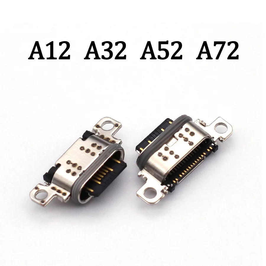 

50Pcs For Samsung Galaxy A12 A32 A52 A72 A02S A025F A01 Core A013F A02 A022F Type C Charger USB Charging Port Dock Connector