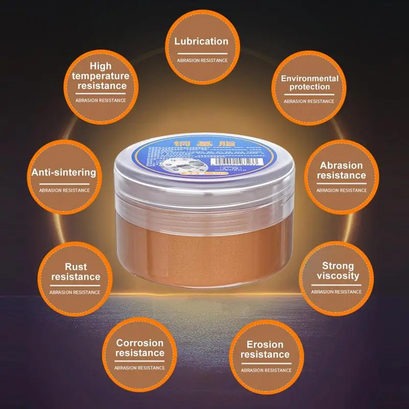 Смазка против сеялки Водонепроницаемая медная смазка Высокотемпературная
