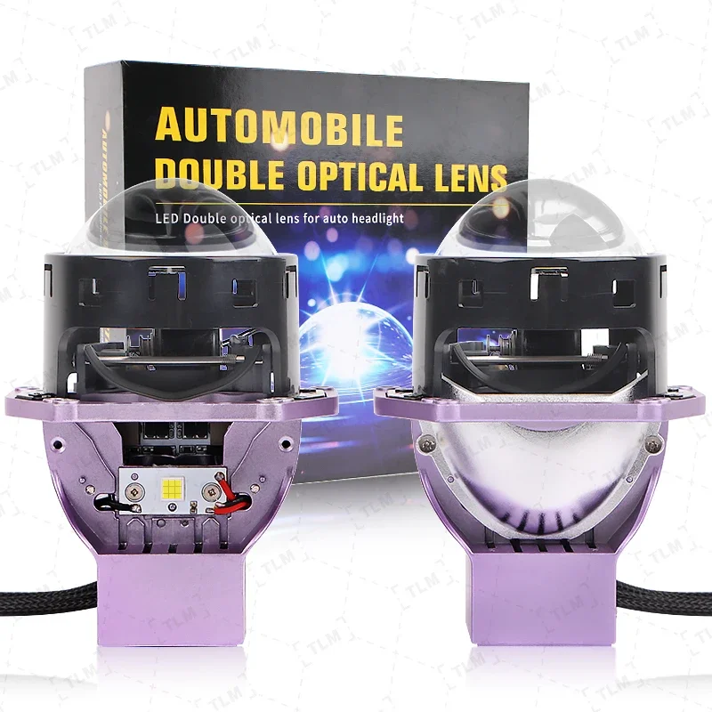 D70 3-дюймовый объектив проектора Bi Led 3 0 Автомобильные фары Лампы Высокие низкие