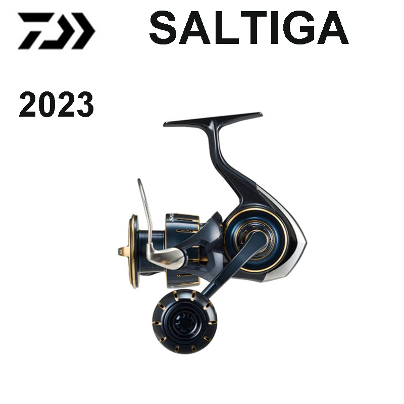 2023 NEW Original DAIWA SALTIGA 4000-H 5000-H 6000-H Saltwater Spinning Reel G1 DURALUMIN DRIVE GEAR Fishing Wheel Made in Japan