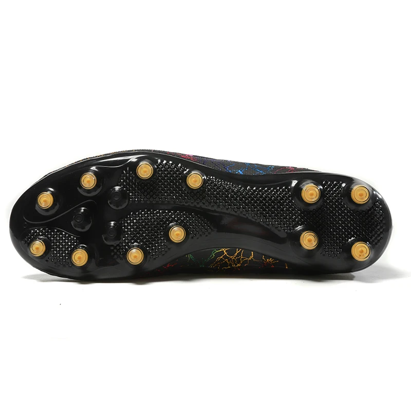 Futsal Football Boots Light Soccer Shoes Men Non-slip Chuteira Campo Cleats Training Sneakers TF/AG PU Football Shoes for Boys