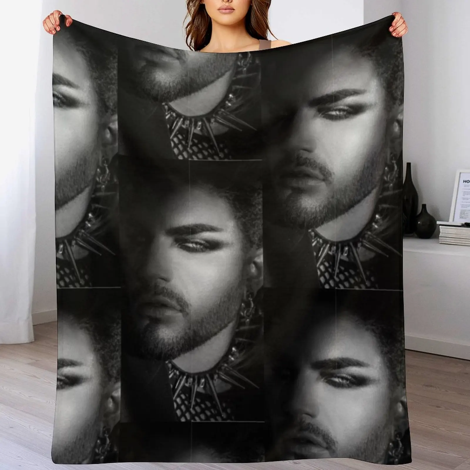 Новое загадочное одеяло Адам Ламберт Retros плюшевые одеяла для гигантского дивана