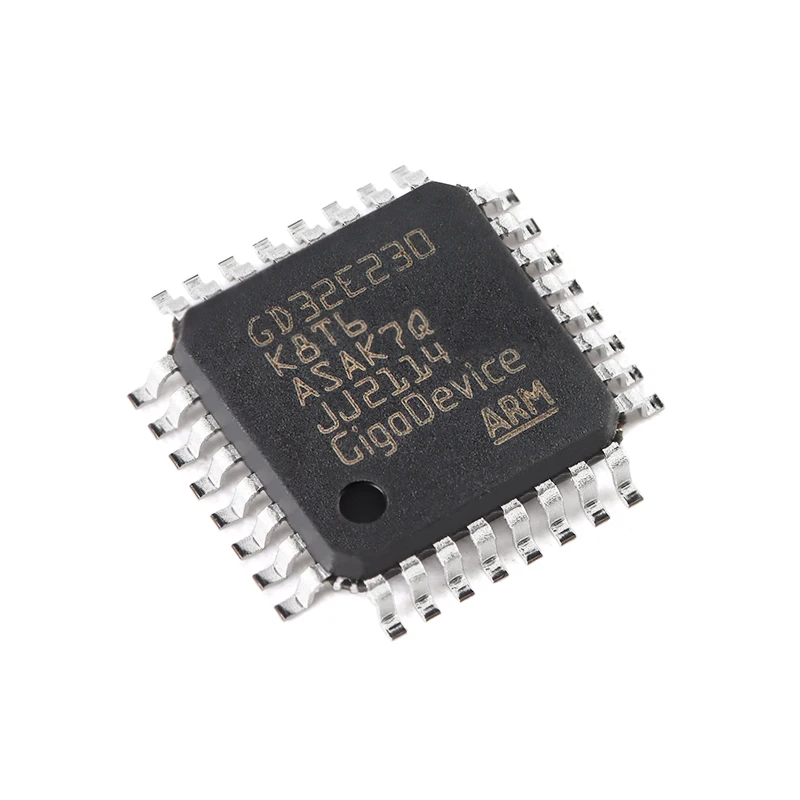

10PCS/Pack original GD32E230K8T6 LQFP-32 ARM Cortex-M23 32-bit microcontroller -MCU chip