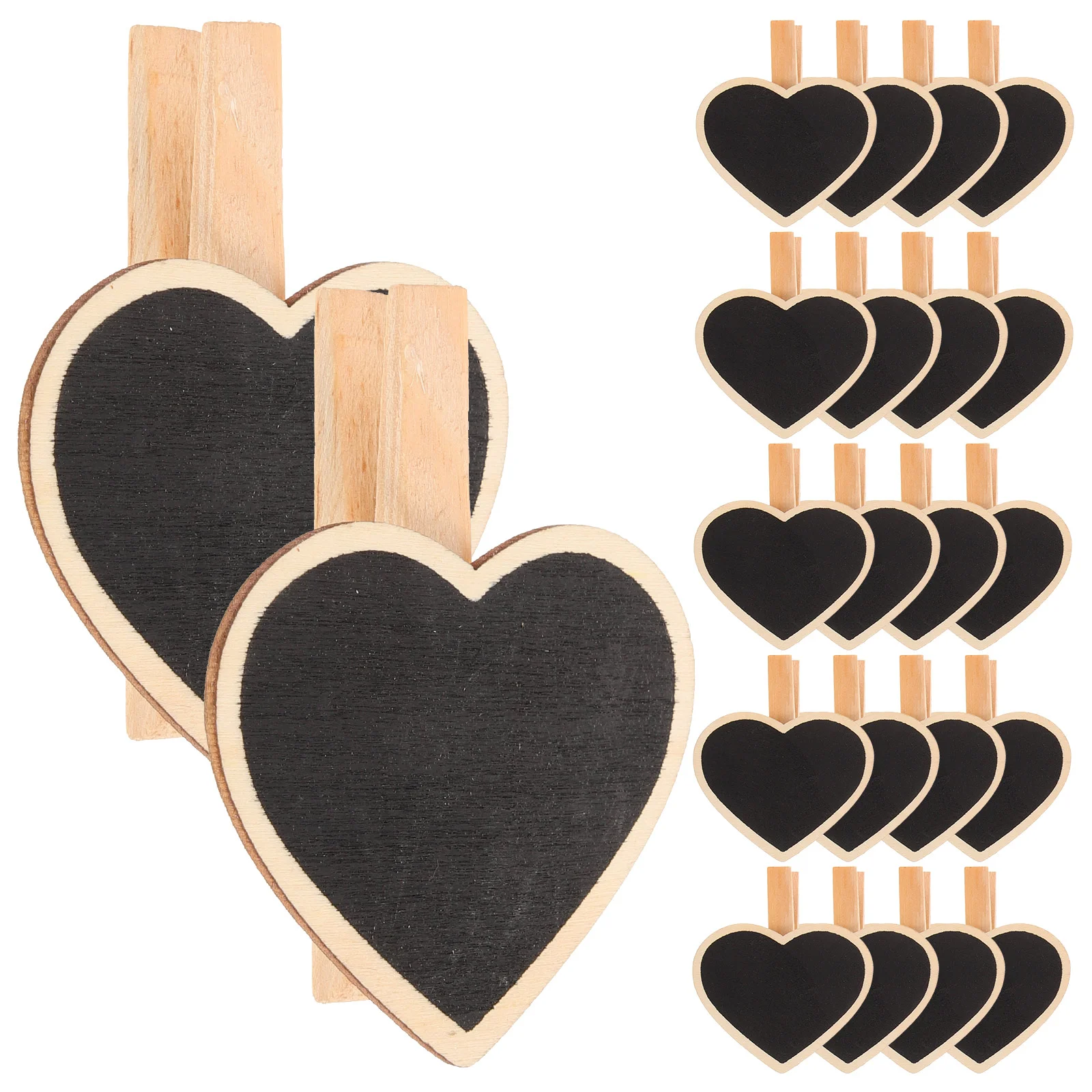 

24 шт. зажим для заметок мини-украшения зажимы для сообщений доска Ins зажимы для записей деревянная доска