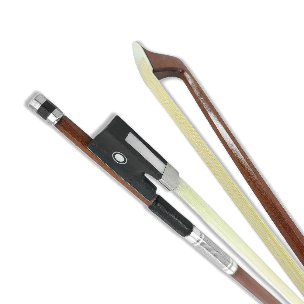 4/4 полноразмерный новый смычок для скрипки Advance из бразильского дерева черное