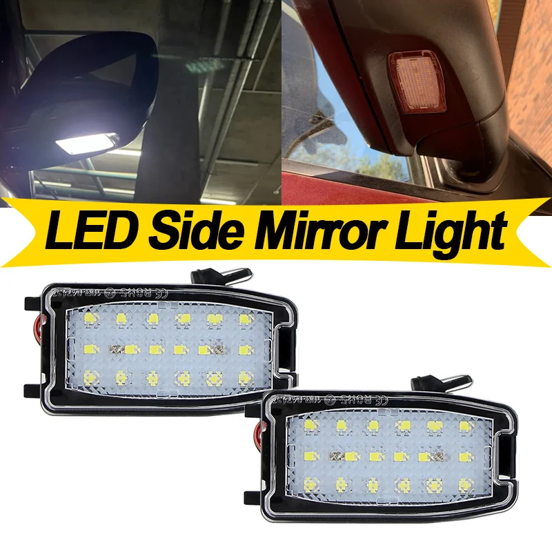 

2 шт. для Land Rover Range Rover 3 L322 Sport 1 L320 2006 2007 2008 2009 2010 2011 2012 светодиодный светильник для бокового зеркала