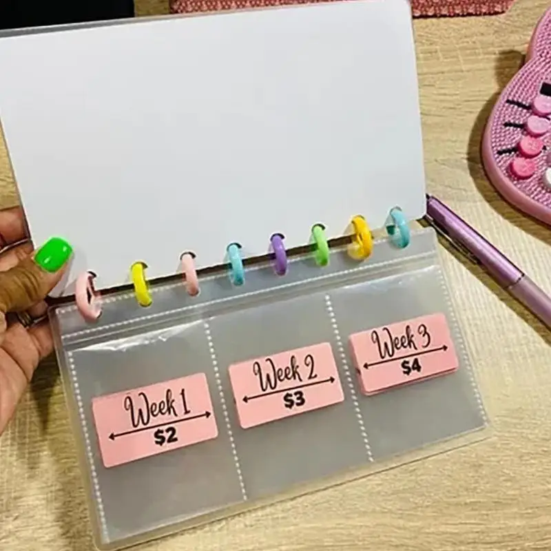 

Money Saving Challenge For Budgeting Couple Challenge Notepad Saving Folder Budget Binder With Cash Envelopes 52 Week Planner