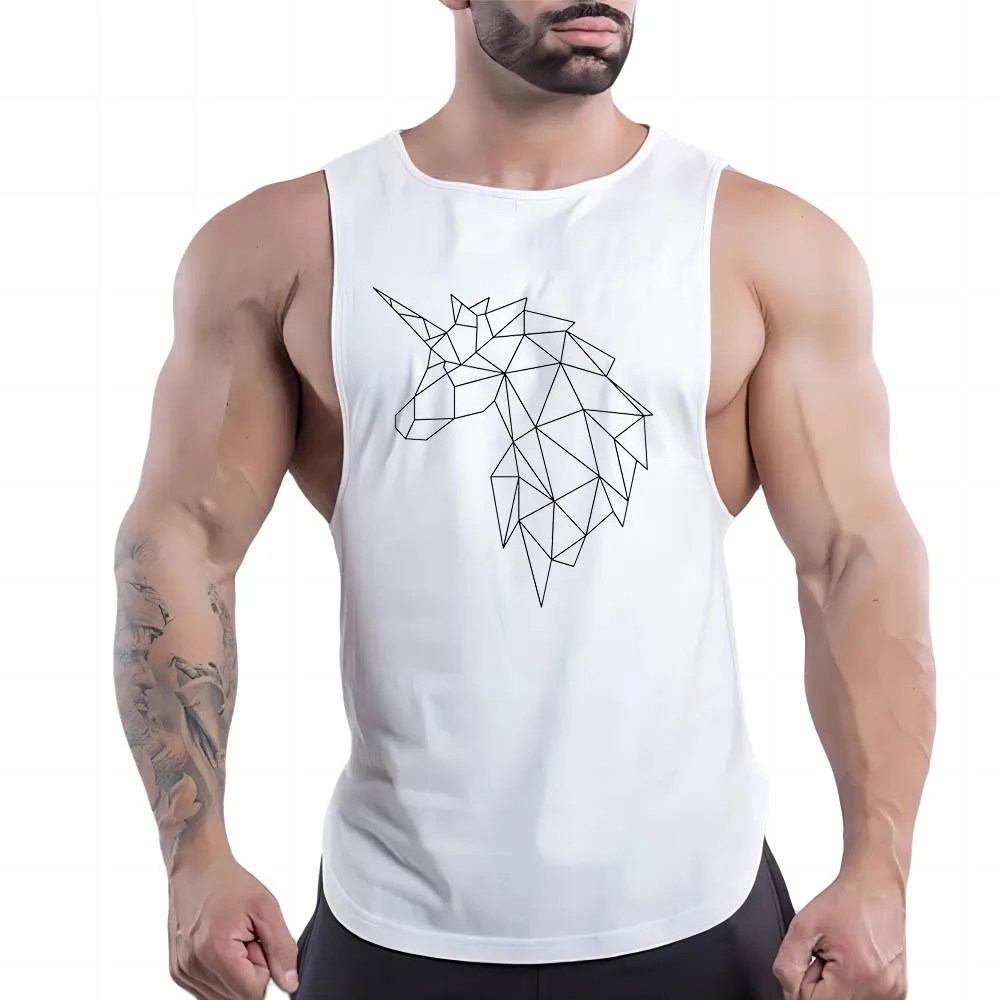 

Basketball Outdoor Sport Sleeveless Shirt Summer Fnaf Quick Dry Gym Clothing Men Fashion Leisure Y2k Print Tank Tops Breathable
