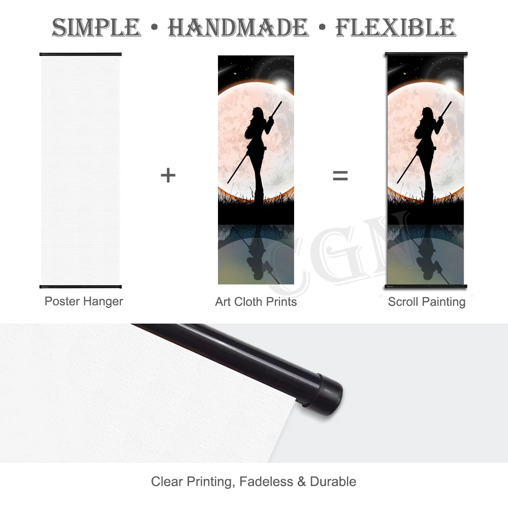 Постер обезьяны D.Dragon с принтом японский аниме ророноа Зоро холст для