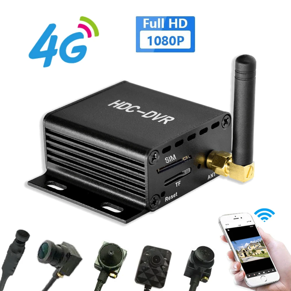 Mini Ahd-dvr Video Audio Motion Detection Tf Card Recorder For Camera 1080p Ahd Video Micro Smart