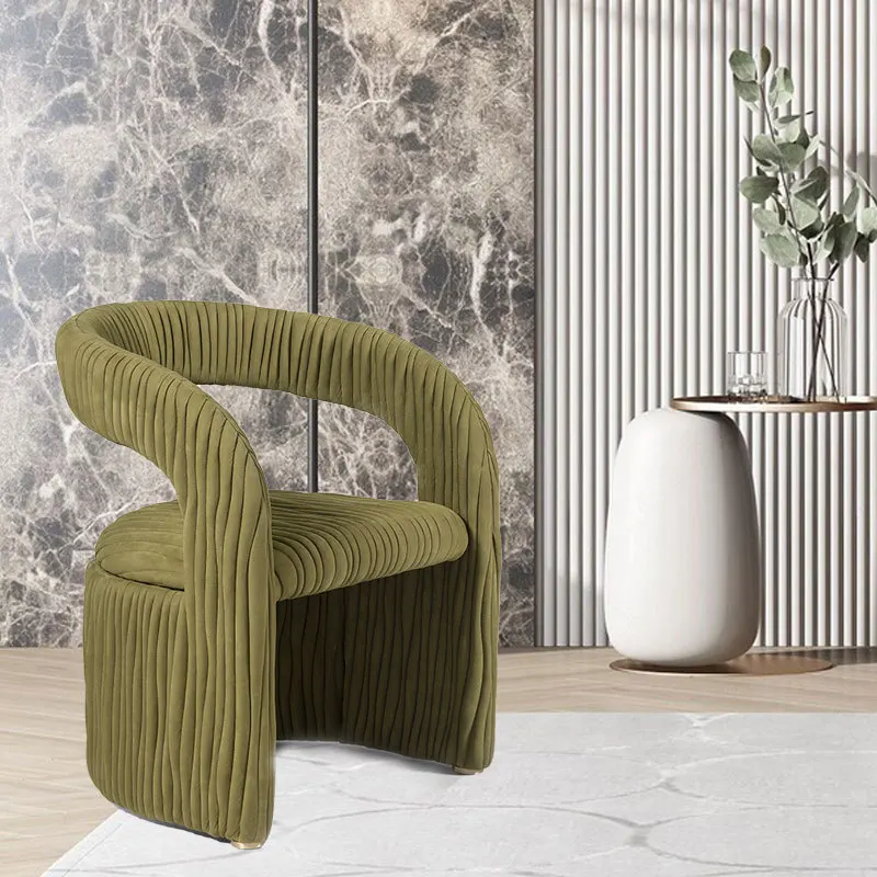 

Relax Single Sofa Dining Living Room Green Lounge Meditation Party Balcon Classic Dining Floor Chair Cute Divano Room Furniture