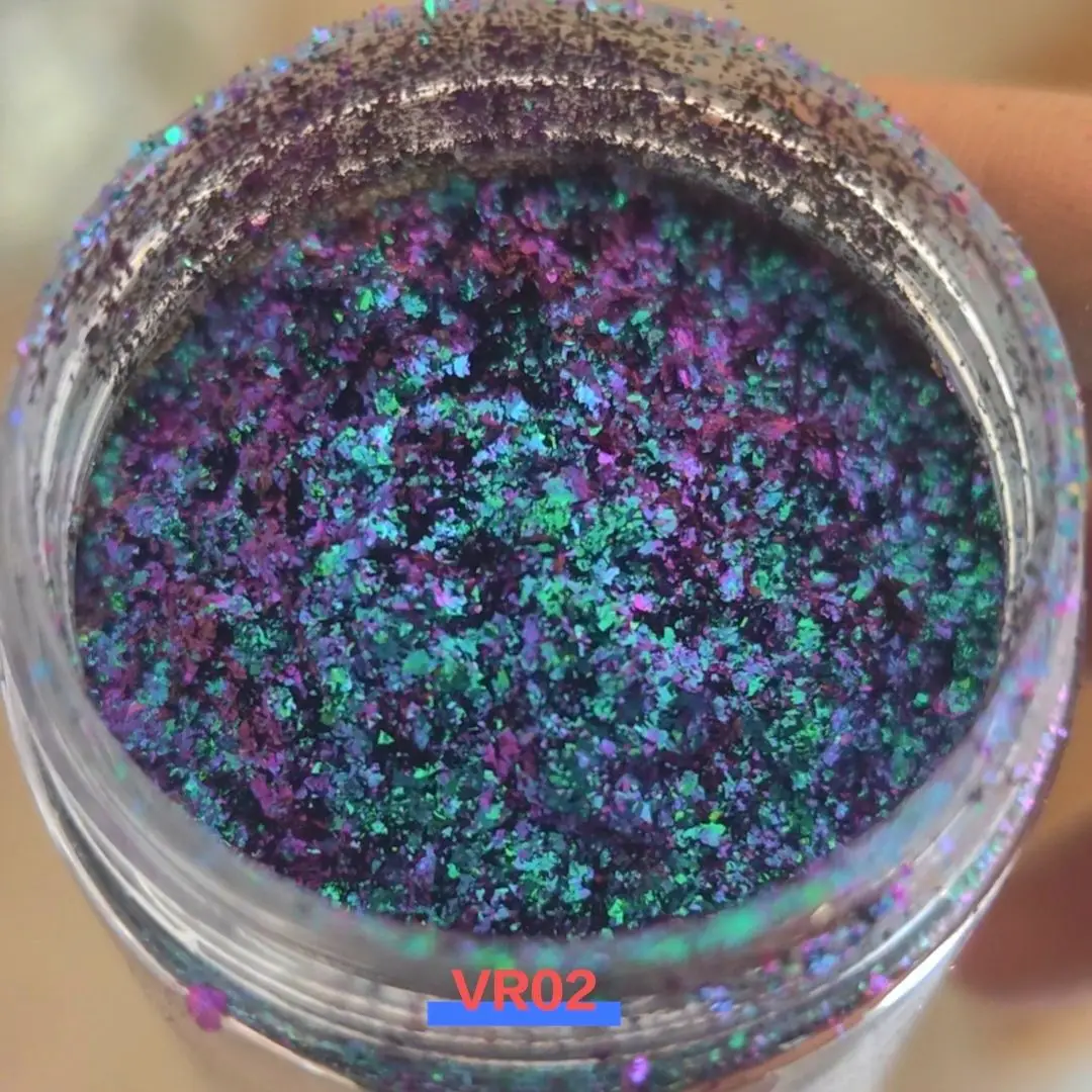 Супер хромированные хлопья хамелеона пигмент интенсивный Chromaflair/Colorshift/Hypershift