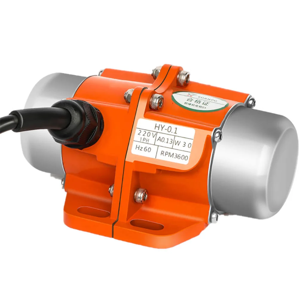 

110V/220V Vibration Motor Pure Copper Motor Vibrate Blanking Mixer Agitator Industry Vibration Machine 30W Force 20KG