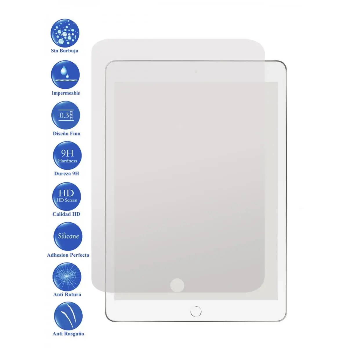 

Screen Protector for Apple Ipad 2019 10.2 "tempered glass Tablet