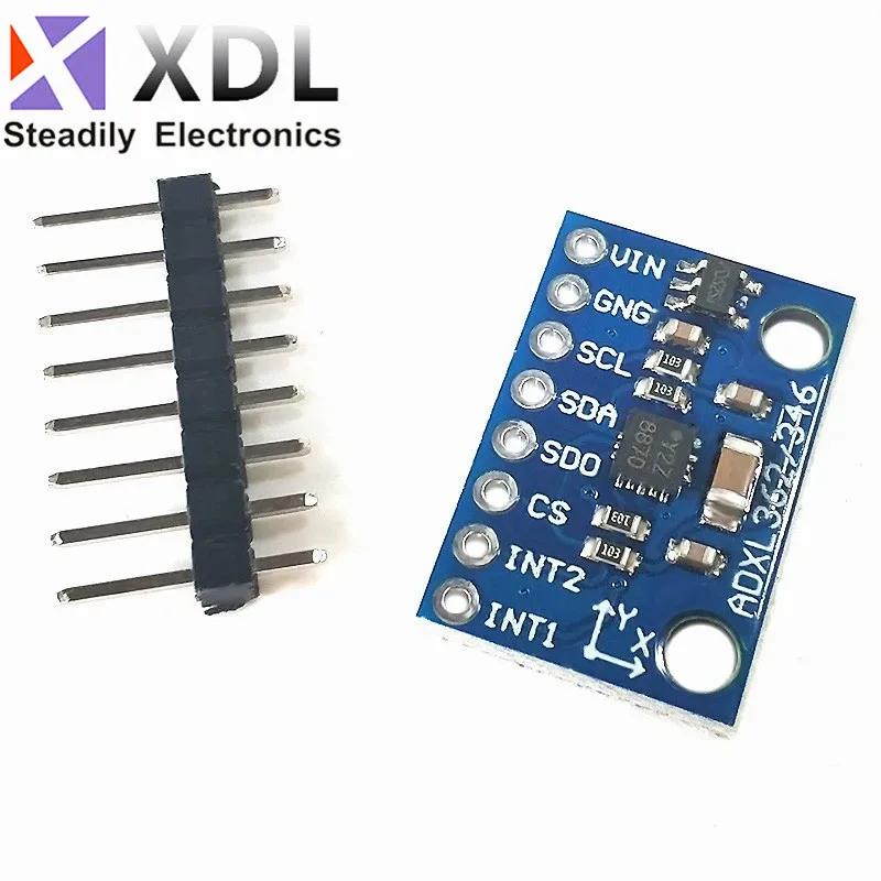 GY-362 ADXL362, модуль датчика, трехосевой модуль датчика, интерфейс PI
