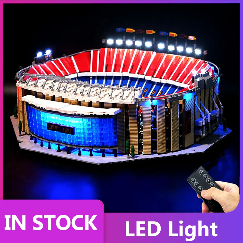 Набор со светодиодсветильник кой для 10284 года стадион лагерь ноу-ФК Барселона